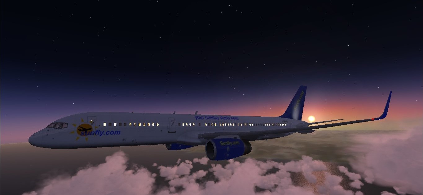 Cruising at 37,000 feet above Turkey in G-SFMB bound for Ercan!